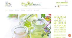 Desktop Screenshot of magicalnaturals.com